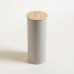 LATA REDONDA TAPA BAMBOO GREY PASTA