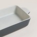 FUENTE PARA HORNO CREAM & GREY 33X18 CM FUENTE PARA HORNO CREAM & GREY 33X18 CM