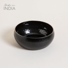BOWL DE ACERO INOX BLACK KIRAN 20X9 CM