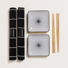 SET DE SUSHI CUADRADO PARA 2 KAITO 12 CM