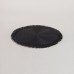 INDIVIDUAL REDONDO NEGRO SANDIRA 37CM